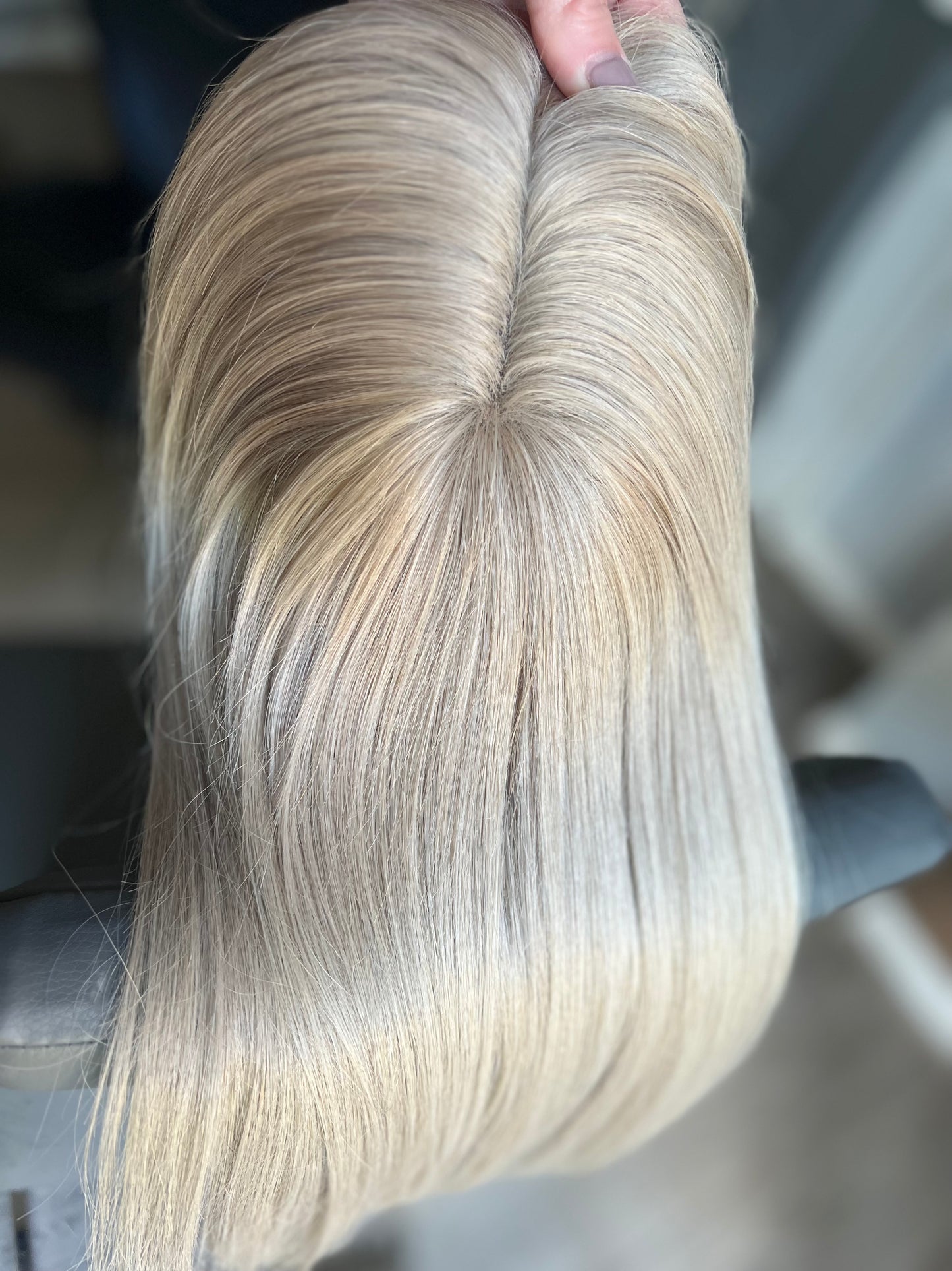 Lightest Ash Blonde Topper