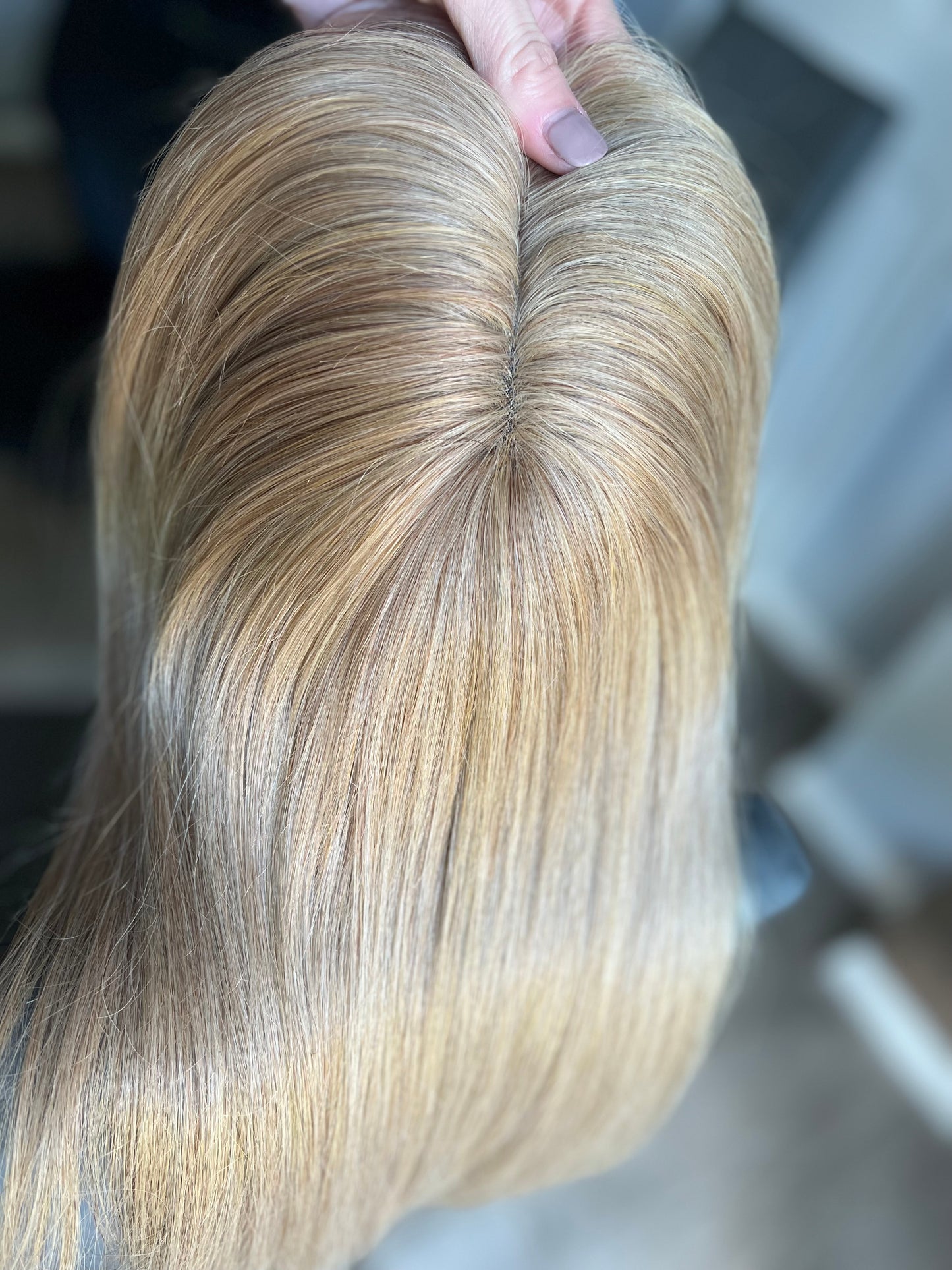 Mixed Medium Blonde Topper