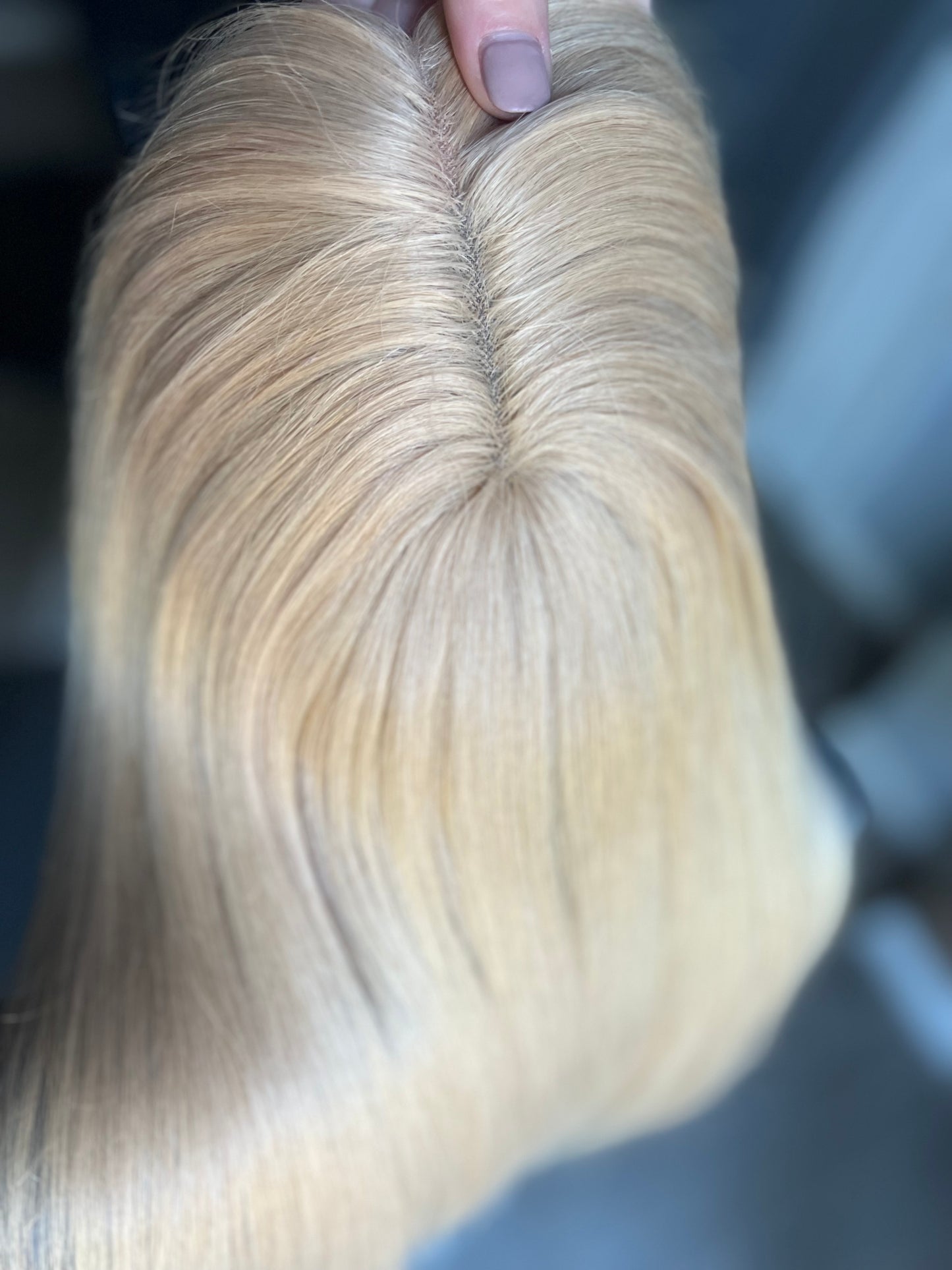 Warm Light Blonde Topper