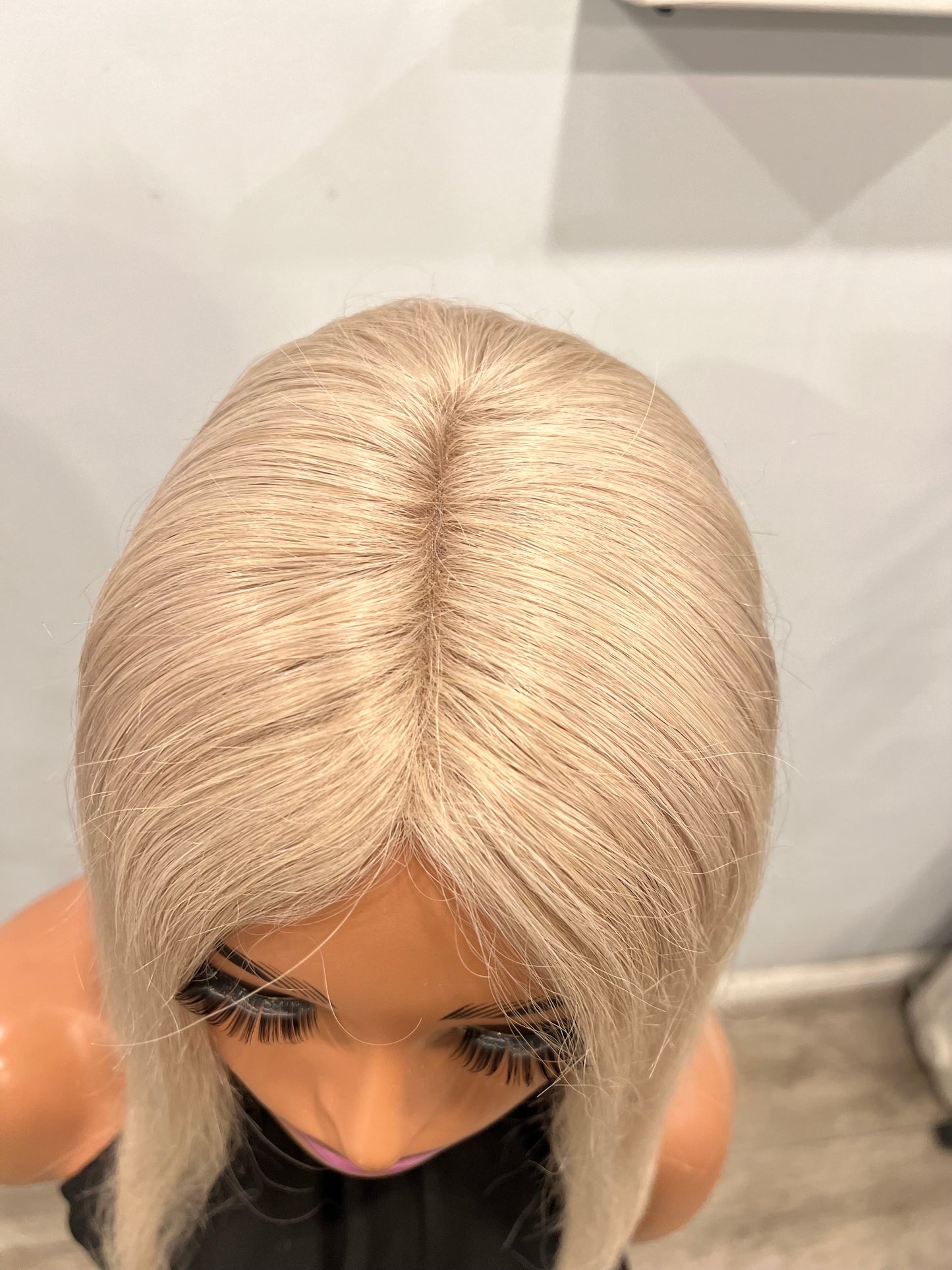 Lightest Ash Blonde Topper