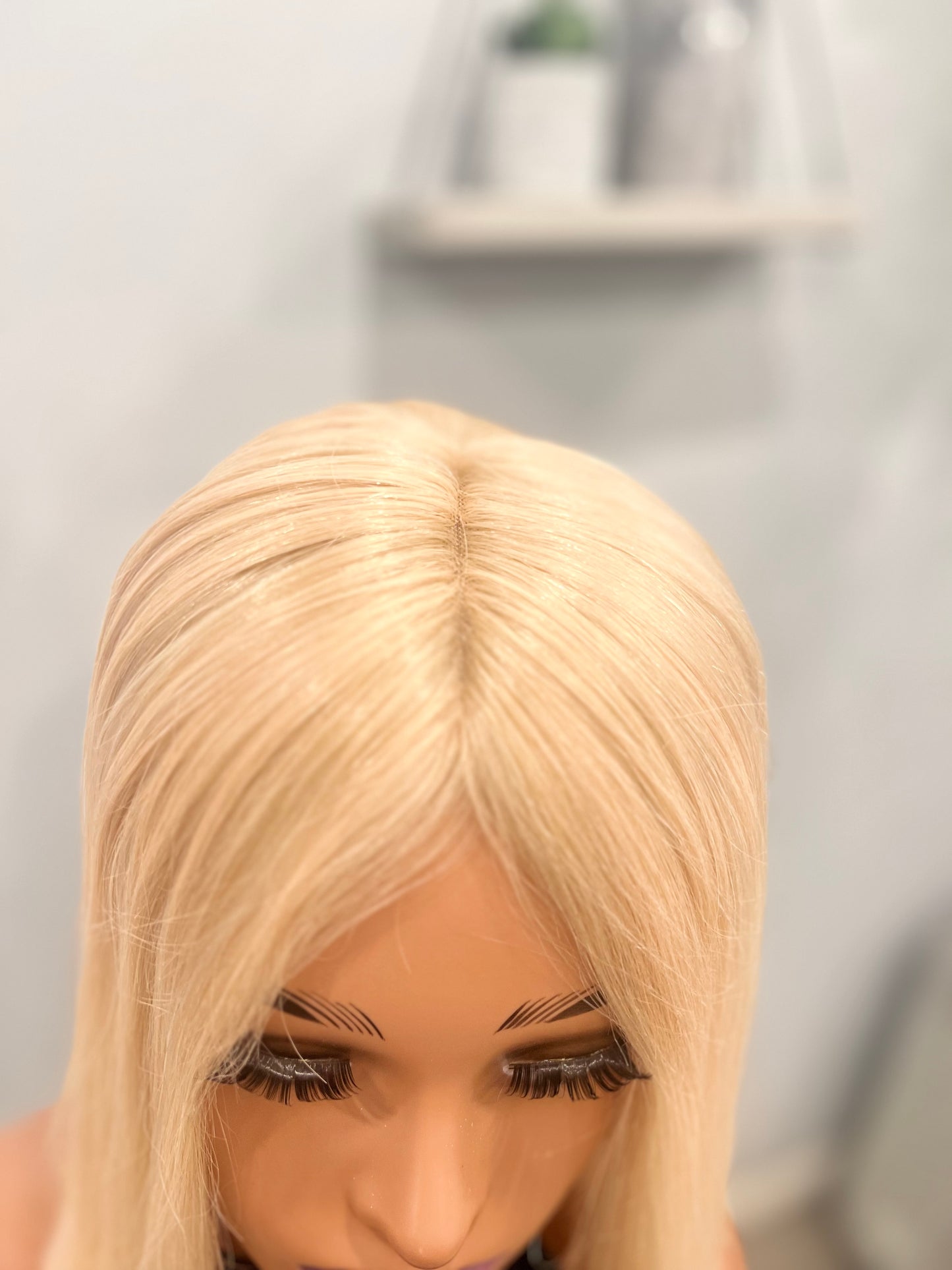 Light and Warm Blonde Topper